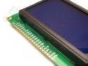 Display LCD ST7920- 128x64 pixels wit op blauw
